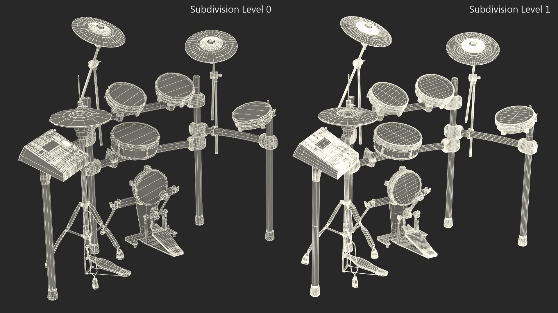 Electronic Drum Kit Roland with Module 3D model https://p.turbosquid.com/ts-thumb/5U/x73dCn/Fg/electronicdrumkitrolandwithmodulemb3dmodel022/jpg/1710694669/1920x1080/fit_q87/adc856ee029f61244e4a2aacc26c36fae56adc7f/electronicdrumkitrolandwithmodulemb3dmodel022.jpg