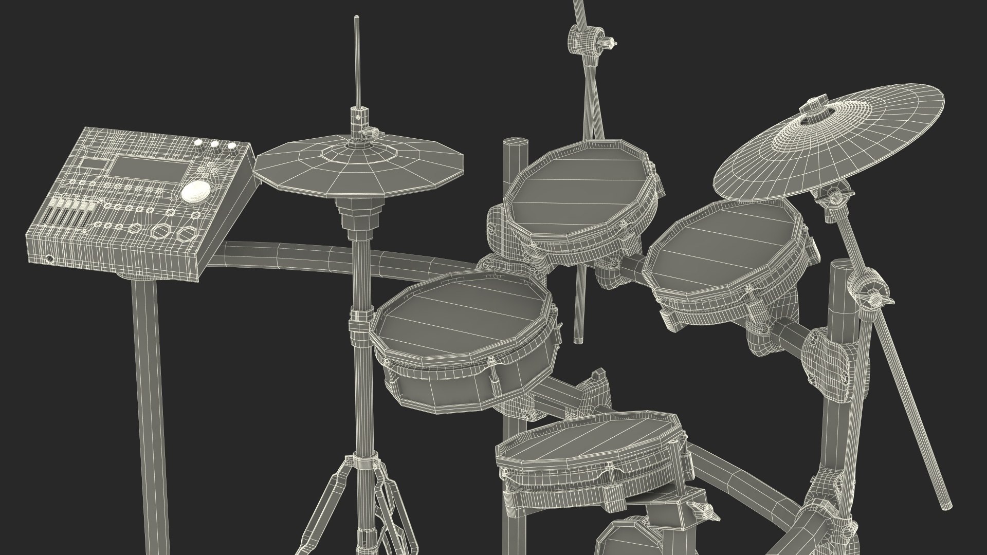 Electronic Drum Kit Roland with Module 3D model https://p.turbosquid.com/ts-thumb/5U/x73dCn/Il/electronicdrumkitrolandwithmodulemb3dmodel035/jpg/1710694723/1920x1080/fit_q87/7a2399acad15ea2dd617135636914b914ab2deec/electronicdrumkitrolandwithmodulemb3dmodel035.jpg