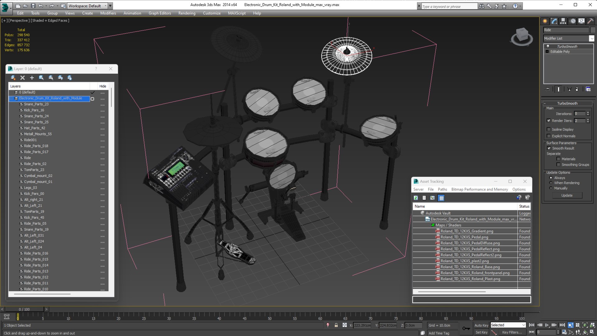 Electronic Drum Kit Roland with Module 3D model https://p.turbosquid.com/ts-thumb/5U/x73dCn/Na/electronicdrumkitrolandwithmodulemb3dmodel025/jpg/1710694683/1920x1080/fit_q87/60f6062ab7075ef3bda338372c2ef9dae7f5a8d1/electronicdrumkitrolandwithmodulemb3dmodel025.jpg