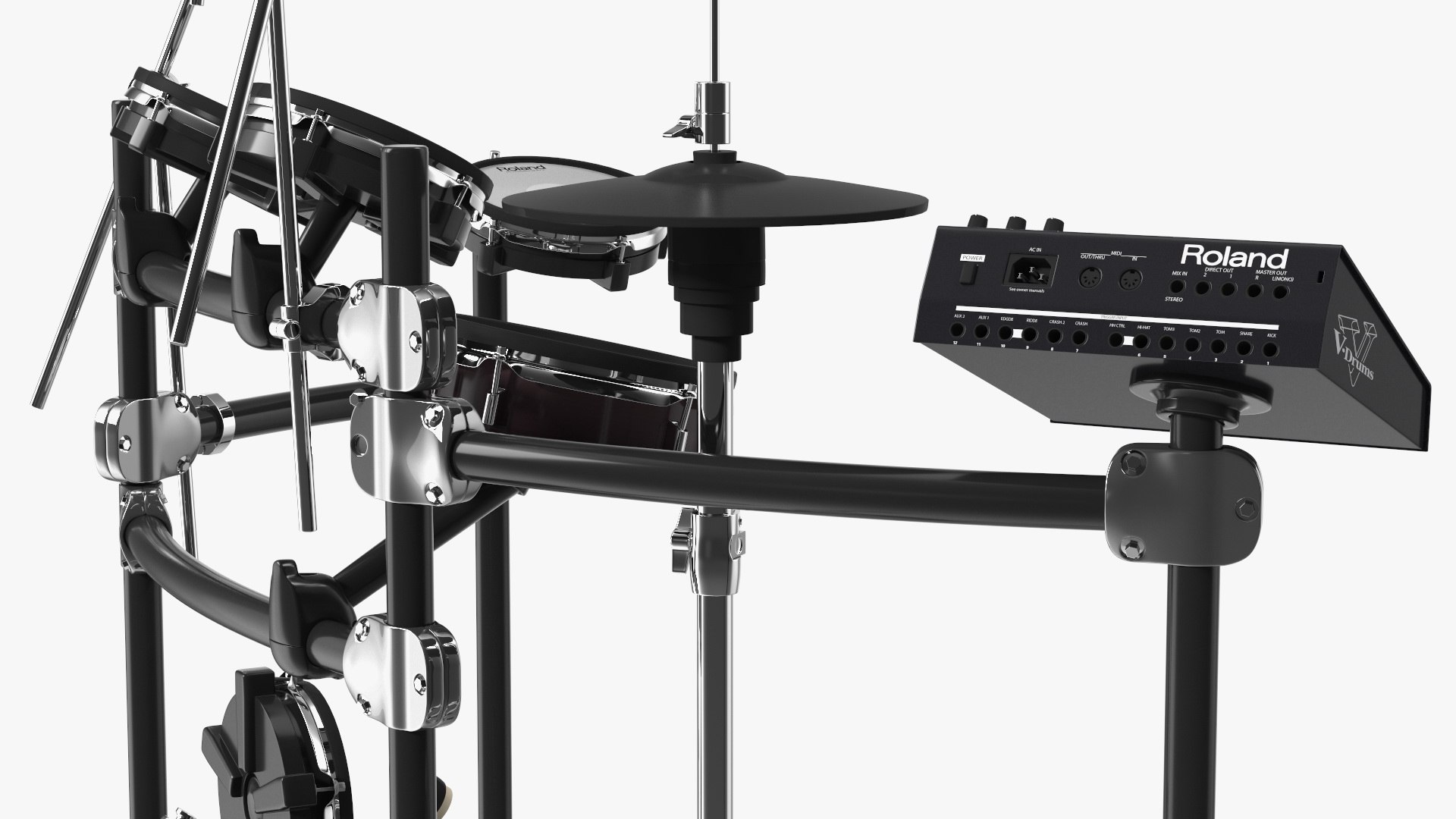 Electronic Drum Kit Roland with Module 3D model https://p.turbosquid.com/ts-thumb/5U/x73dCn/QG/electronicdrumkitrolandwithmodulemb3dmodel020/jpg/1710694662/1920x1080/fit_q87/1b8b93a8b28d3315df8f45067d71614214014474/electronicdrumkitrolandwithmodulemb3dmodel020.jpg
