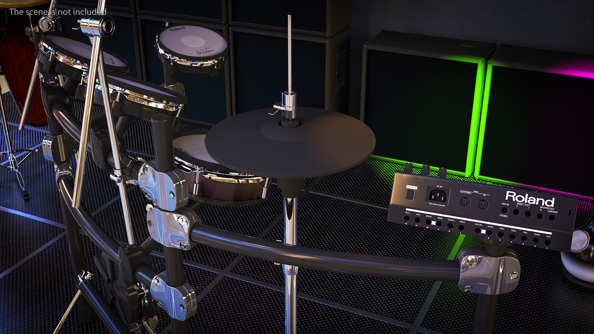 Electronic Drum Kit Roland with Module 3D model https://p.turbosquid.com/ts-thumb/5U/x73dCn/aU/electronicdrumkitrolandwithmodulemb3dmodel008/jpg/1710694609/1920x1080/fit_q87/ee91b753ed67a67a76839751852dcb4c70966dd1/electronicdrumkitrolandwithmodulemb3dmodel008.jpg