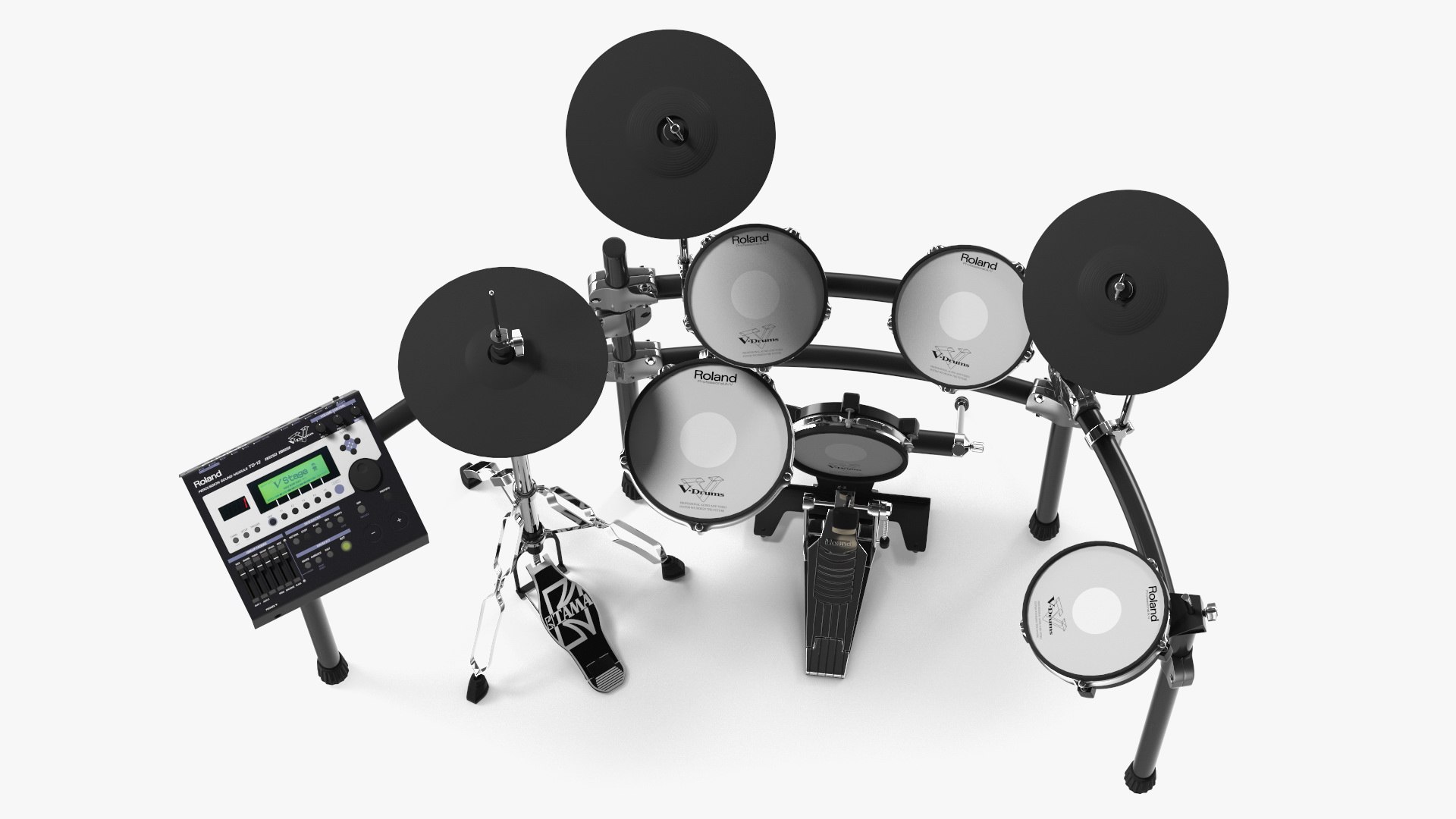 Electronic Drum Kit Roland with Module 3D model https://p.turbosquid.com/ts-thumb/5U/x73dCn/cU/electronicdrumkitrolandwithmodulemb3dmodel014/jpg/1710694634/1920x1080/fit_q87/e3828eed613dd1fc68ea5b13031964c3d84994fc/electronicdrumkitrolandwithmodulemb3dmodel014.jpg