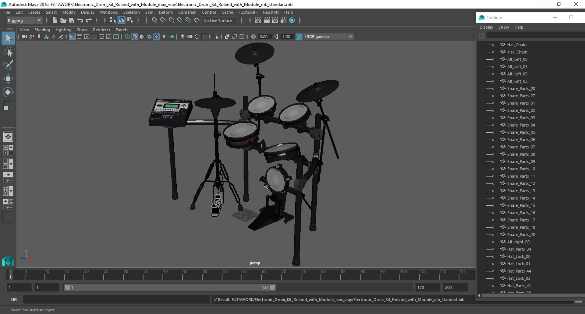Electronic Drum Kit Roland with Module 3D model https://p.turbosquid.com/ts-thumb/5U/x73dCn/of/electronicdrumkitrolandwithmodulemb3dmodel028/jpg/1710694694/1920x1080/fit_q87/db93ef3a3b081774d3f667a715236483e038ae60/electronicdrumkitrolandwithmodulemb3dmodel028.jpg