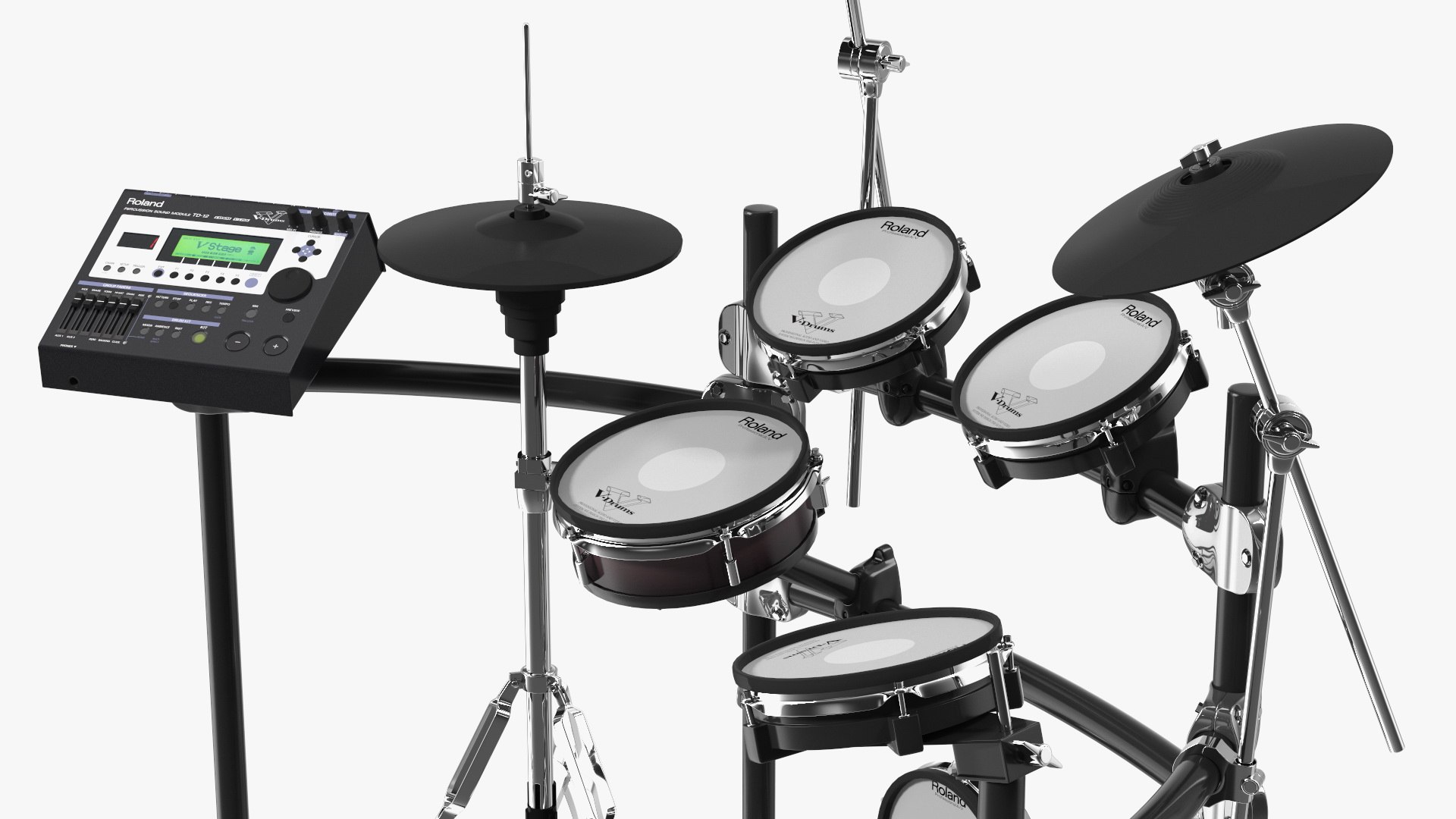 Electronic Drum Kit Roland with Module 3D model https://p.turbosquid.com/ts-thumb/5U/x73dCn/sa/electronicdrumkitrolandwithmodulemb3dmodel016/jpg/1710694644/1920x1080/fit_q87/d920489cb536f8694e9509c389643ea60e01674f/electronicdrumkitrolandwithmodulemb3dmodel016.jpg