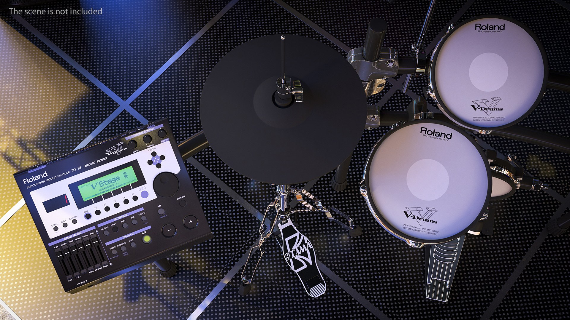 Electronic Drum Kit Roland with Module 3D model https://p.turbosquid.com/ts-thumb/5U/x73dCn/xa/electronicdrumkitrolandwithmodulemb3dmodel009/jpg/1710694614/1920x1080/fit_q87/c971dbfa5f1abef079ff1eb4f7b33343caa6536c/electronicdrumkitrolandwithmodulemb3dmodel009.jpg