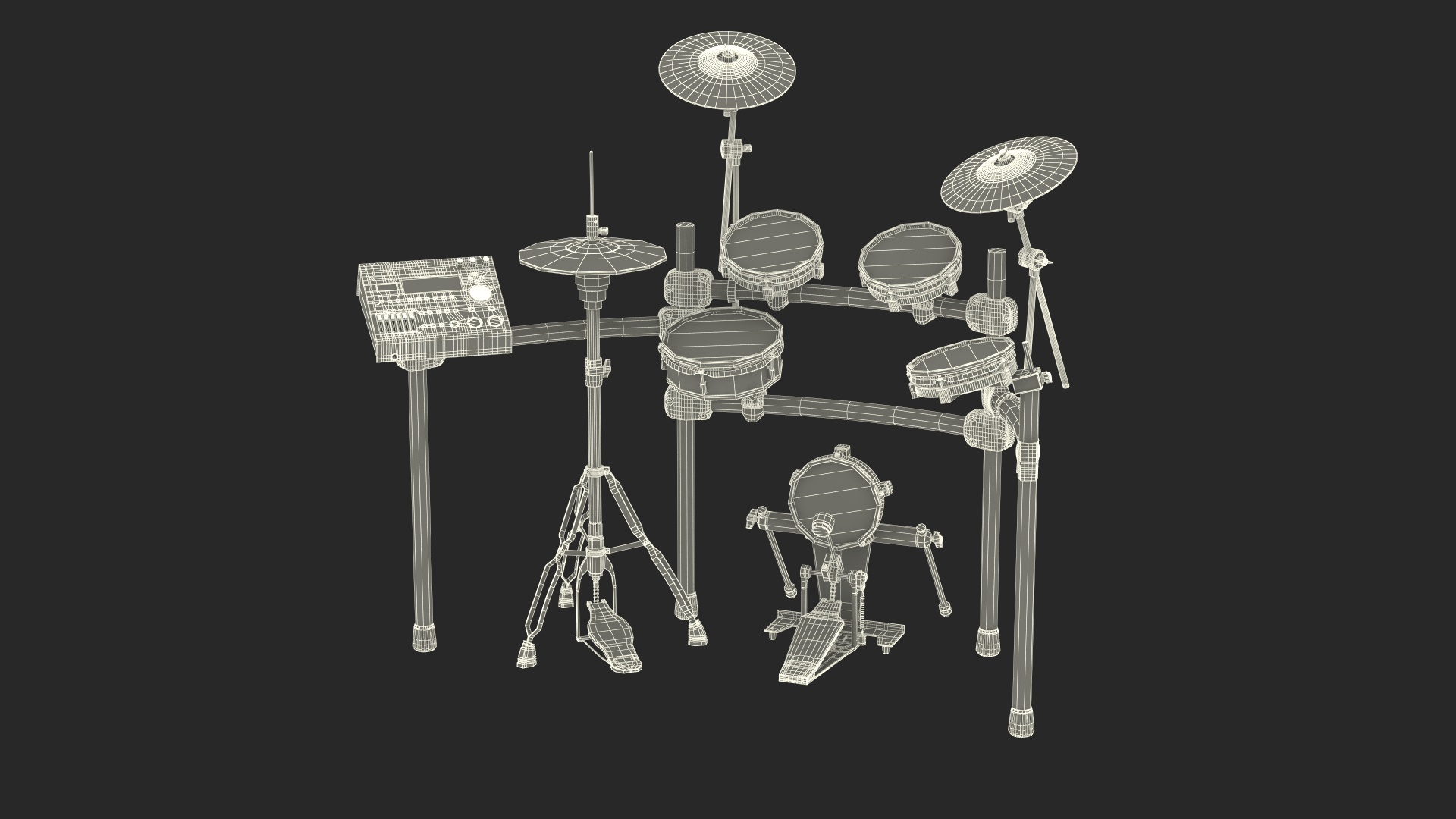 Electronic Drum Kit Roland with Module 3D model https://p.turbosquid.com/ts-thumb/5U/x73dCn/yd/electronic_drum_kit_roland_with_module_361/jpg/1714374555/1920x1080/turn_fit_q99/d3c2089b4a6b1be8a6d58d70fd7f2354b7f968c0/electronic_drum_kit_roland_with_module_361-1.jpg