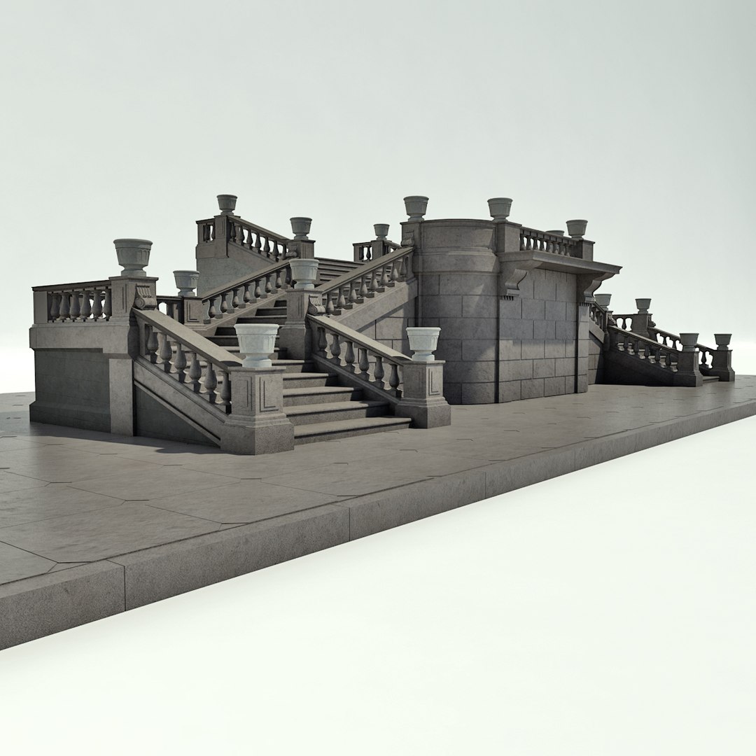 Stone Steps Obj