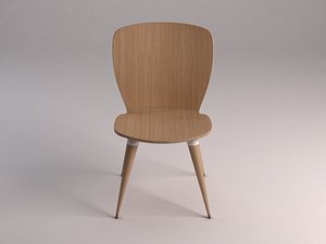 CHAIR---Wood and plastic