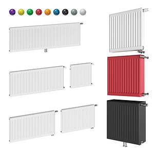 Purmo Compact x60 x70 x102 x152 3D model