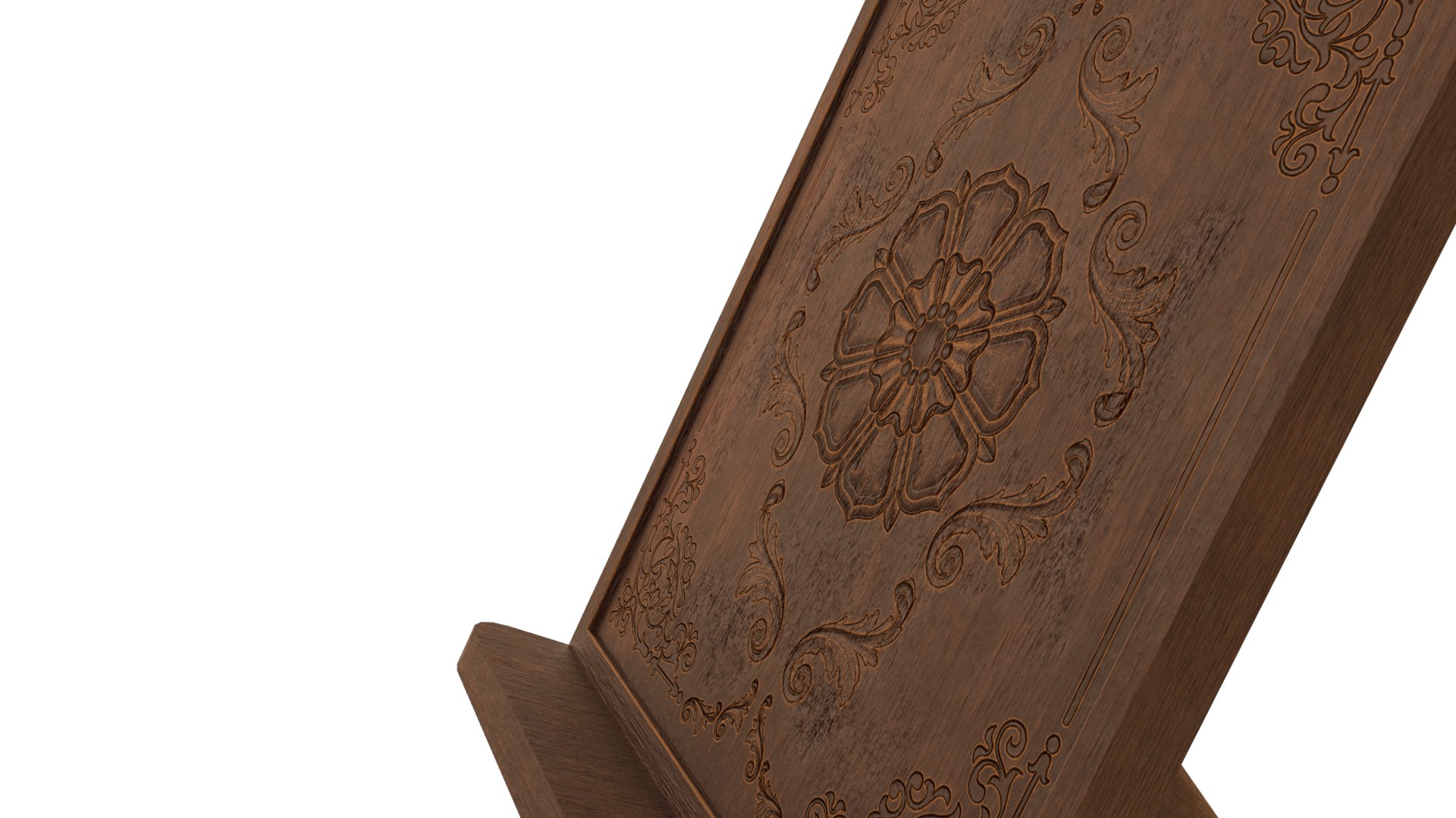 3D Model Antique Book Stand - TurboSquid 2024696