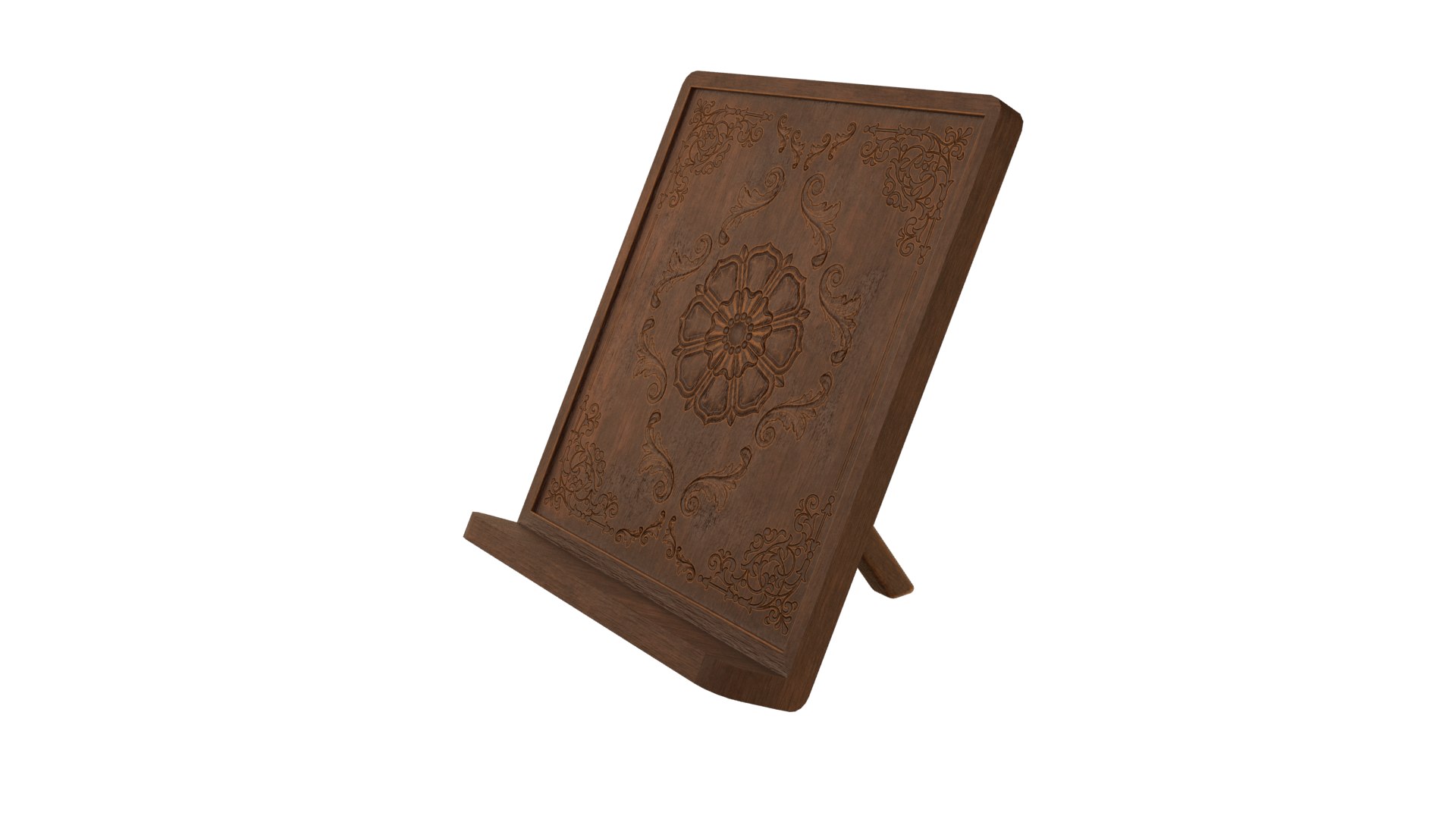 3D Model Antique Book Stand - TurboSquid 2024696