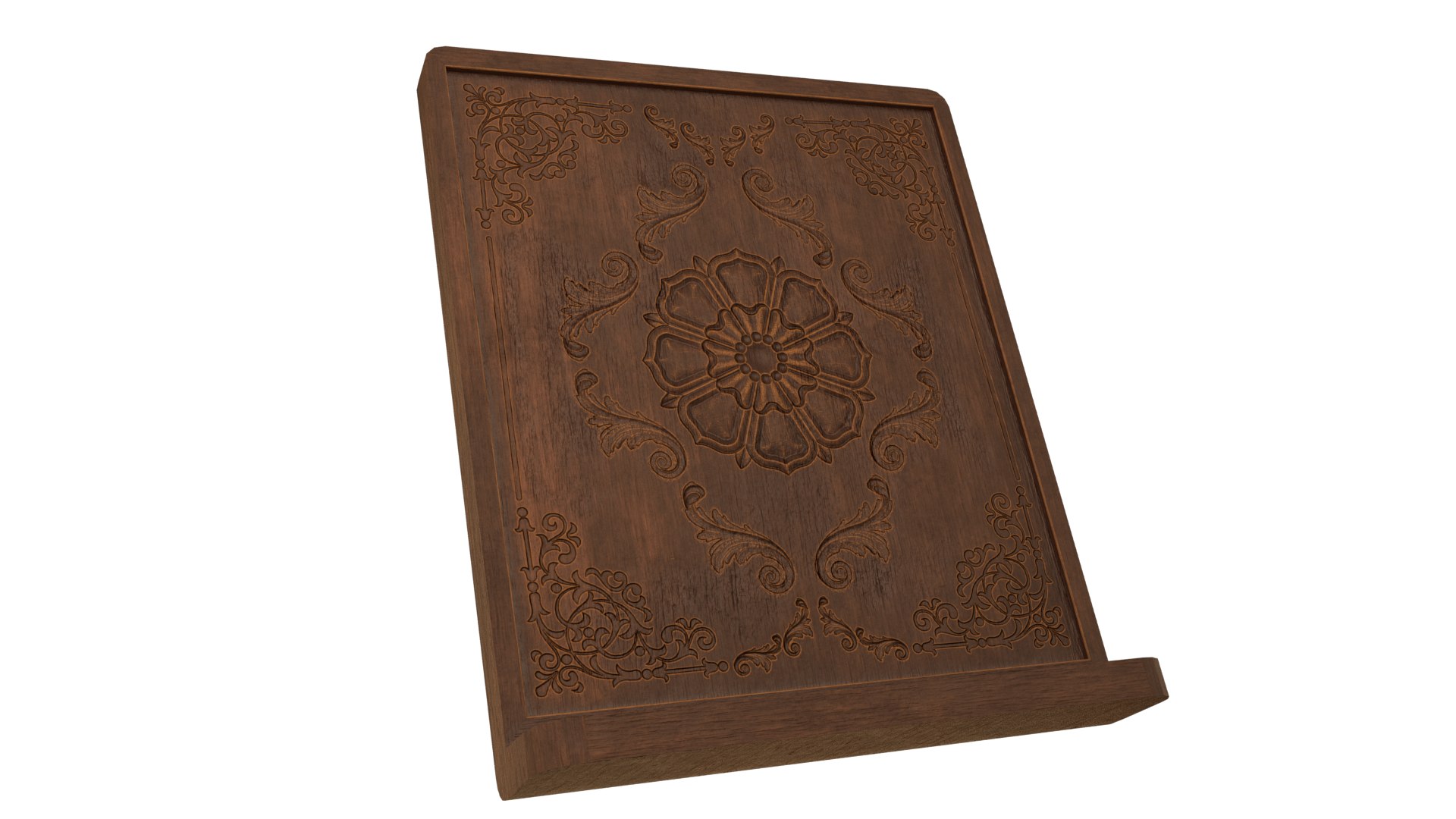 3D Model Antique Book Stand - TurboSquid 2024696