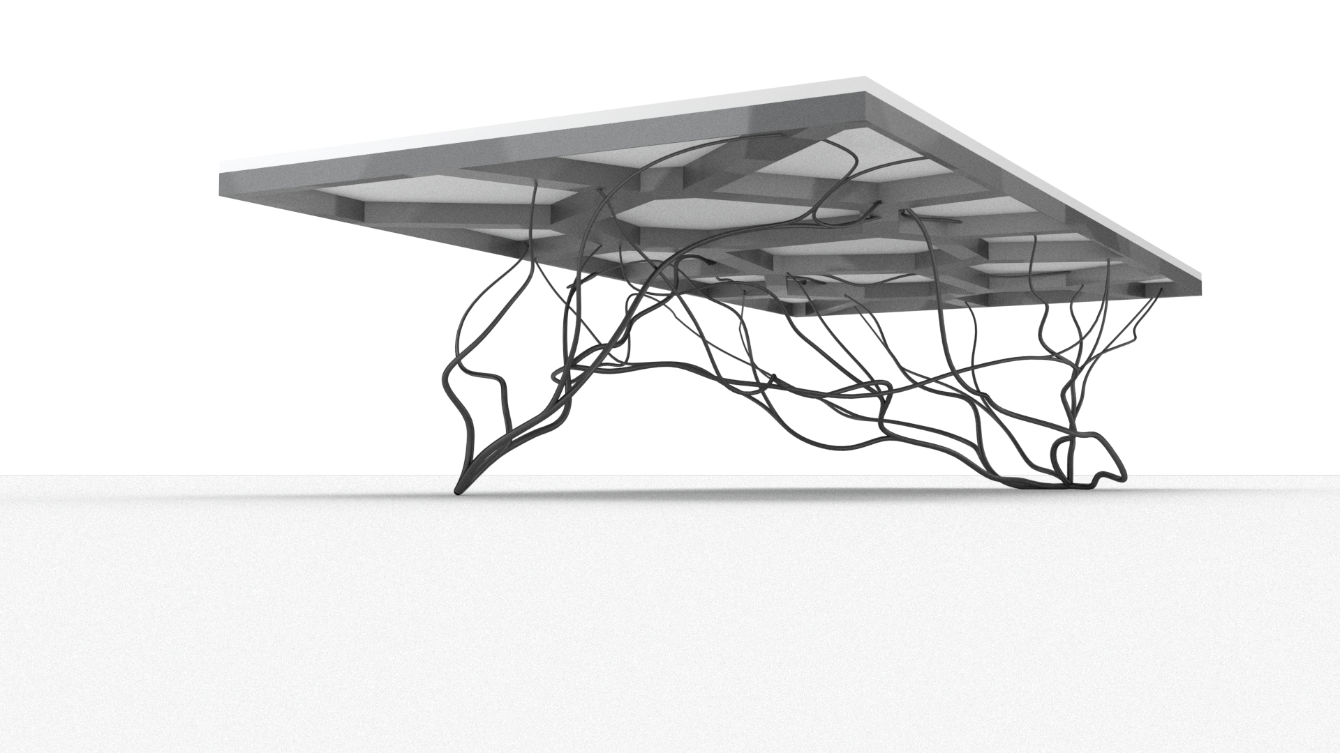 3D model Parametric Desk TurboSquid 1749701