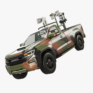 Anti Drone Pickup Truck
