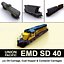 EMD SD 40 및 객차 유니온 퍼시픽