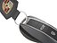 Llave Porsche con llavero