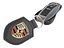 Llave Porsche con llavero