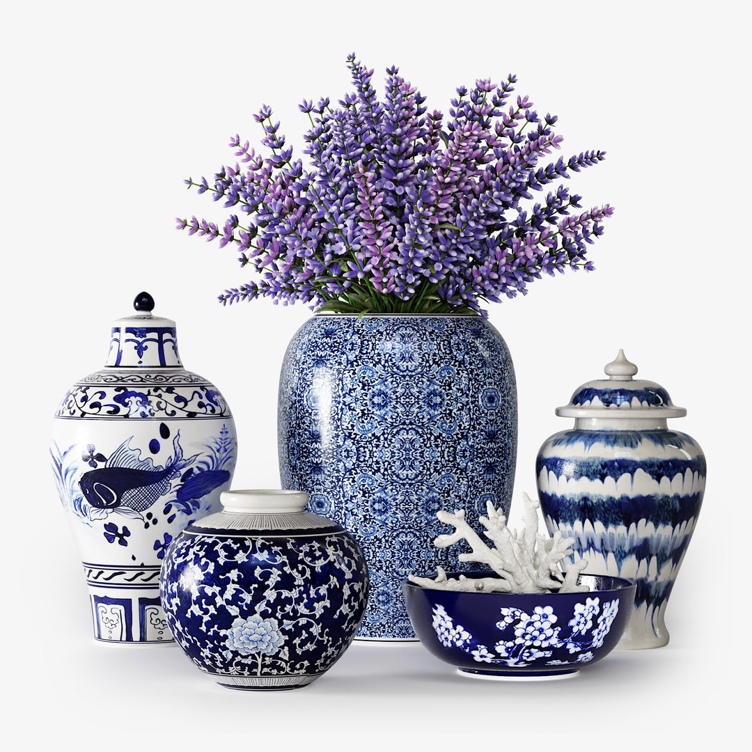 Vases Set 01 3D Model - TurboSquid 2186425