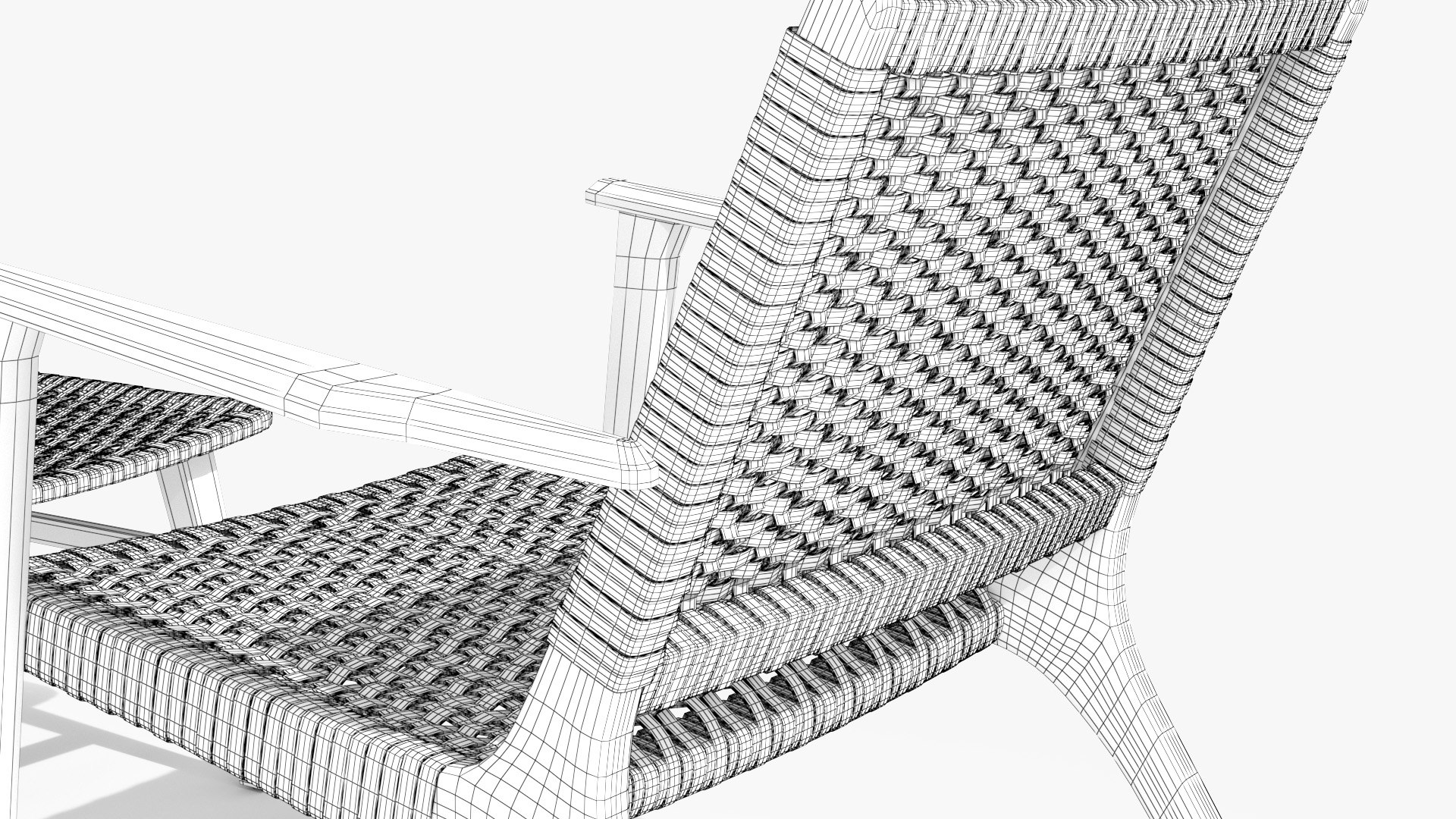 3D Reni Freckle Gray Lounge Chair TurboSquid 1738659