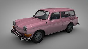 3D volkswagen type 36 variant model