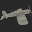 3d wwii fighter aircraft f4u corsair model