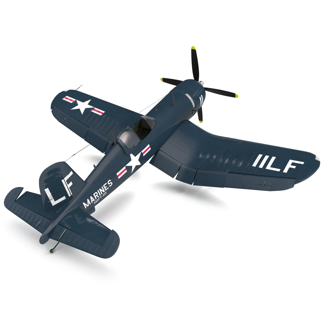 3d wwii fighter aircraft f4u corsair model https://p.turbosquid.com/ts-thumb/5V/VOcC6n/sW7lCVFv/americanfighteraircraftchancevoughtf4ucorsairrigged_53/jpg/1407254278/1920x1080/fit_q87/cf609a6517ff7ff20a6118141e1371a5ed79c9c5/americanfighteraircraftchancevoughtf4ucorsairrigged_53.jpg