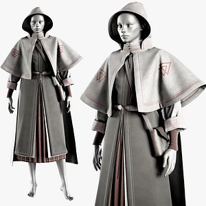 Fantasy Outfit 3D model