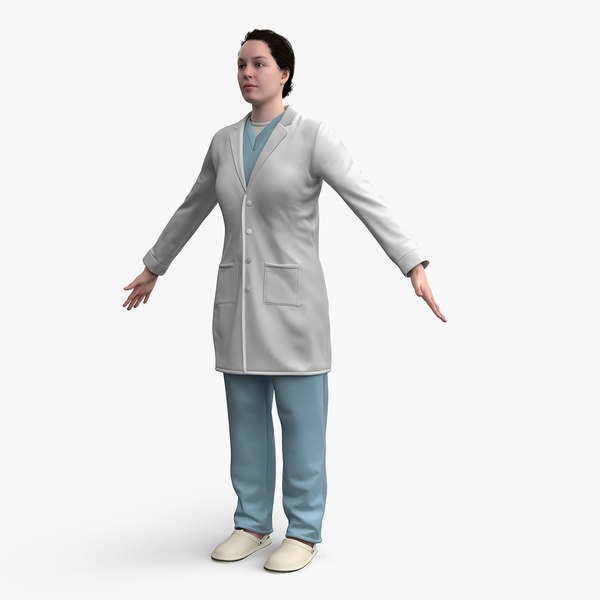 3D Female Doctor