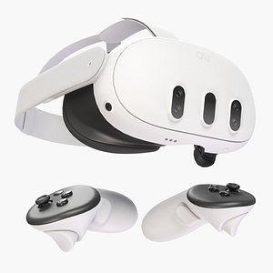 3D model Meta Quest 3