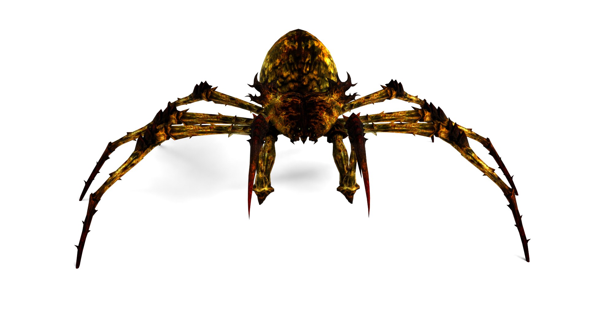 3D Rigged Monster Spider Horror Fantasy Creature Model - TurboSquid 2493605