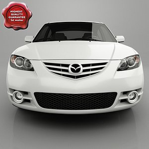 mazda3 3 3d model