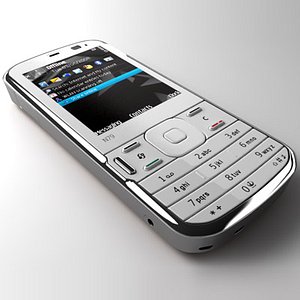nokia n79 mobile phone 3d model