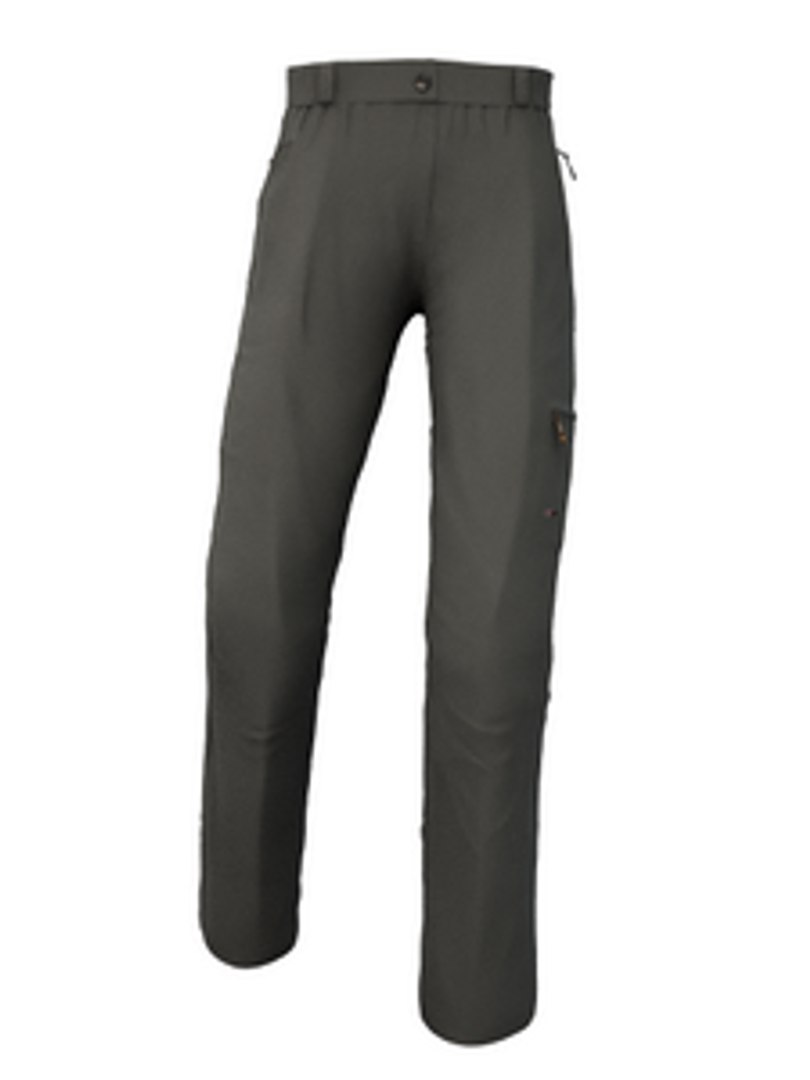 3d trousers pantaloons model