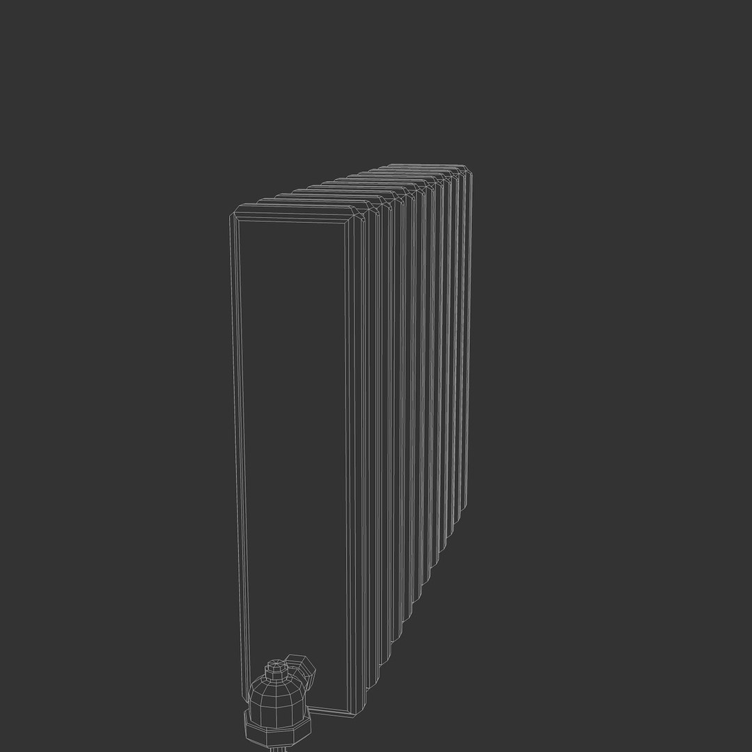 old radiator 3d c4d