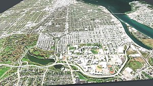 Cityscape Buffalo USA