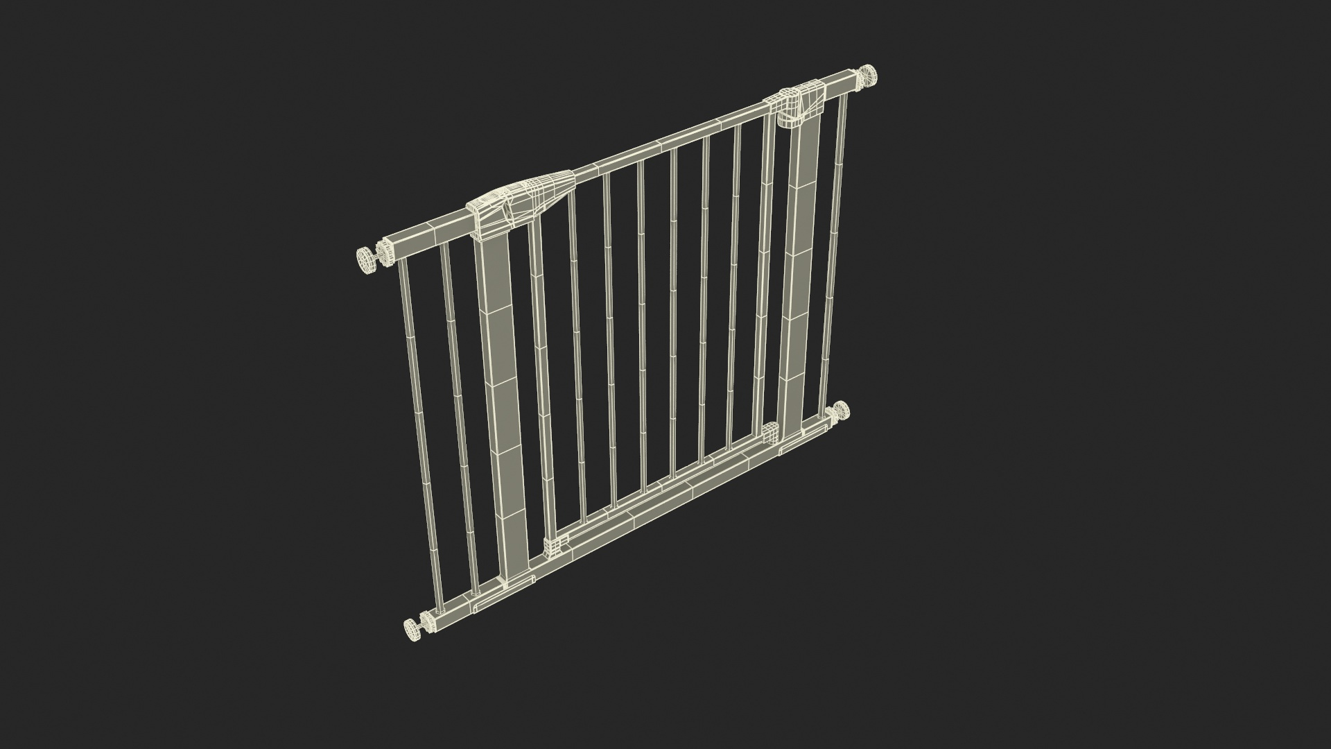 Solid plastic baby gate 2025