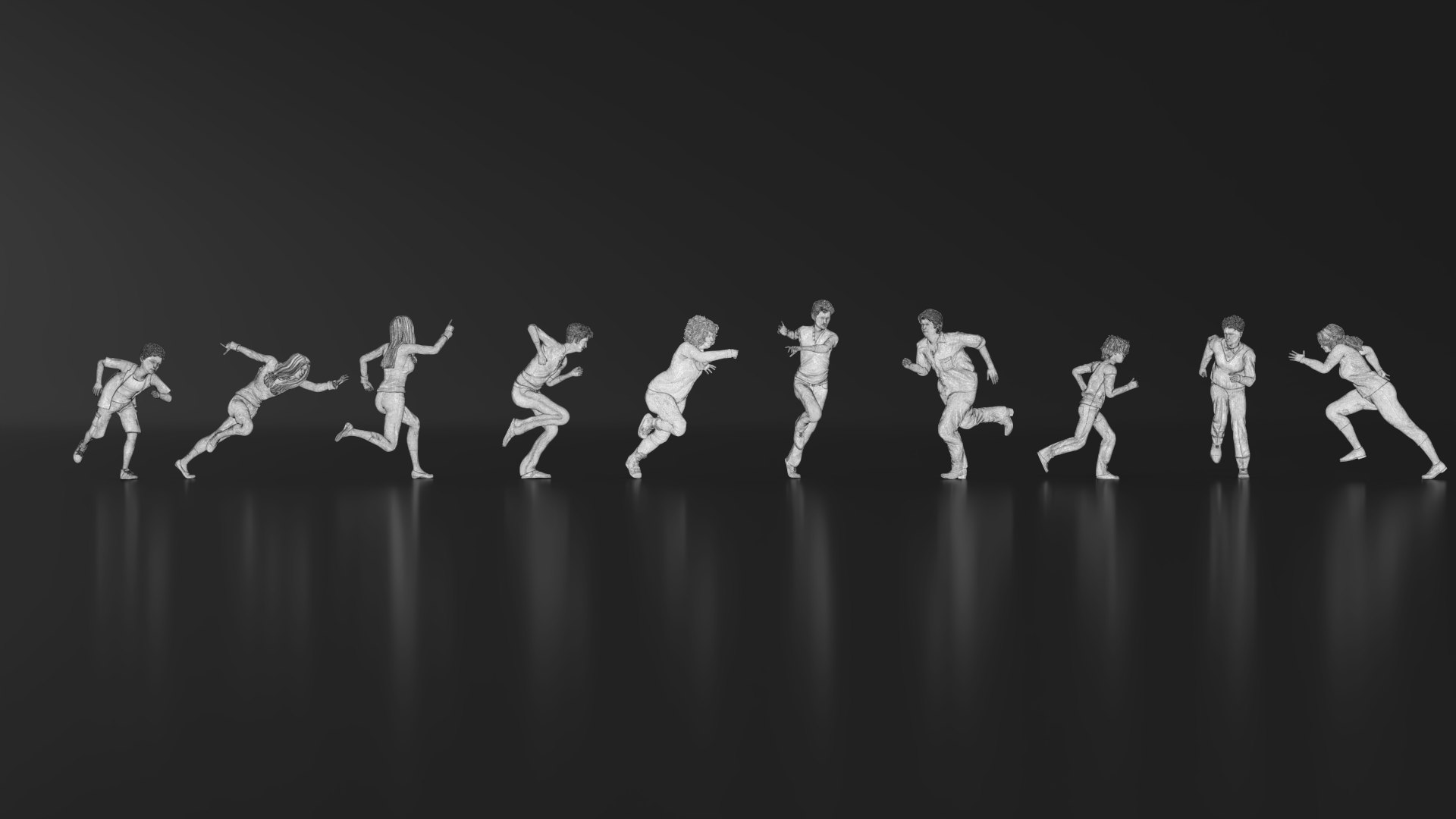 HD People 22 Run 3D - TurboSquid 2216089