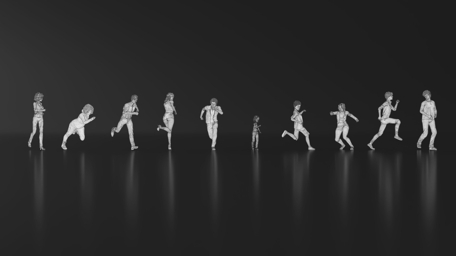 HD People 22 Run 3D - TurboSquid 2216089