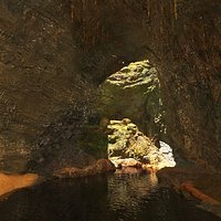 Cave with Underground Lake