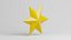 Collection of stars simple cartoon