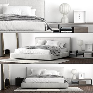 3D model Italia Richard bed