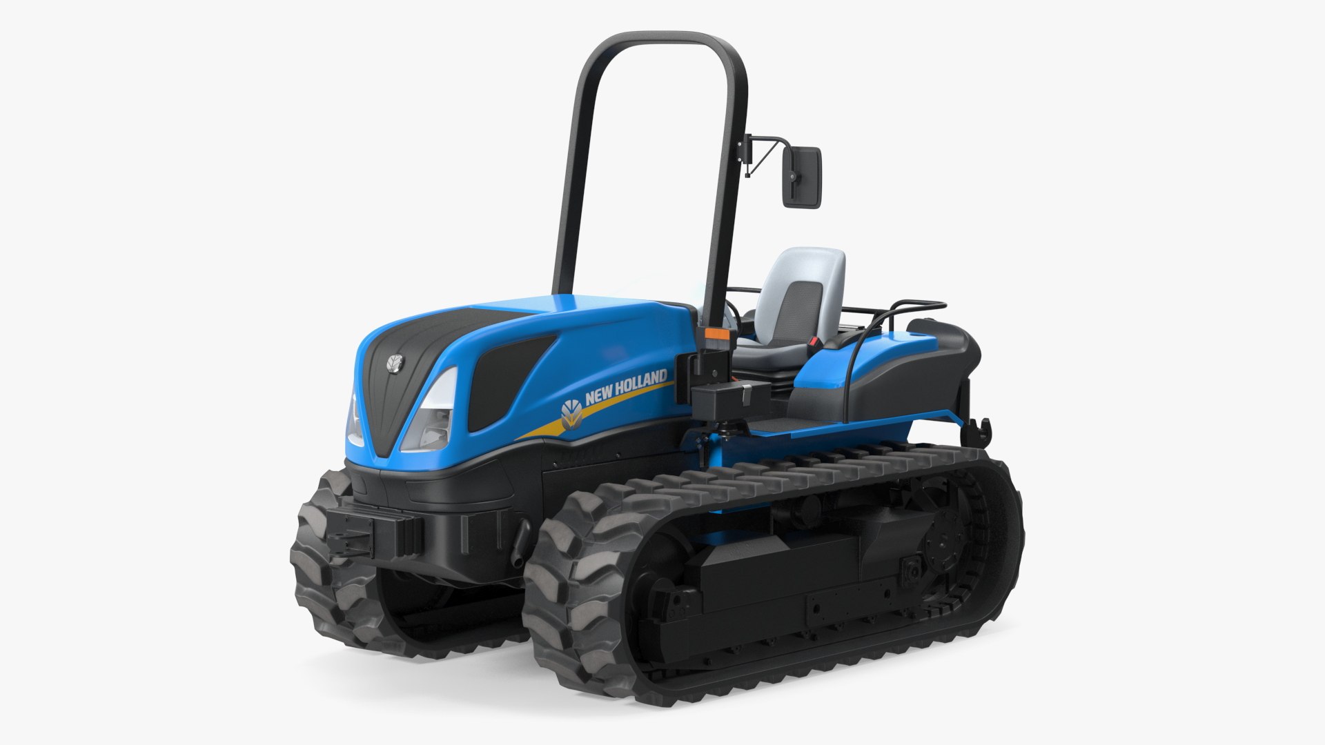 New Holland TK4 Tracked Tractor New Condition 3D model preview