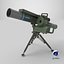 Spike ATGM Command  Launcher Unit CLU With Spike LR Missile