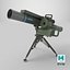 Spike ATGM Command  Launcher Unit CLU With Spike LR Missile