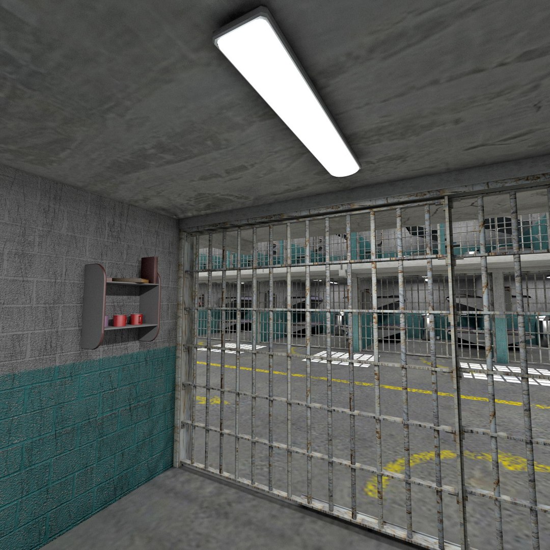 3d Prison Cell Model