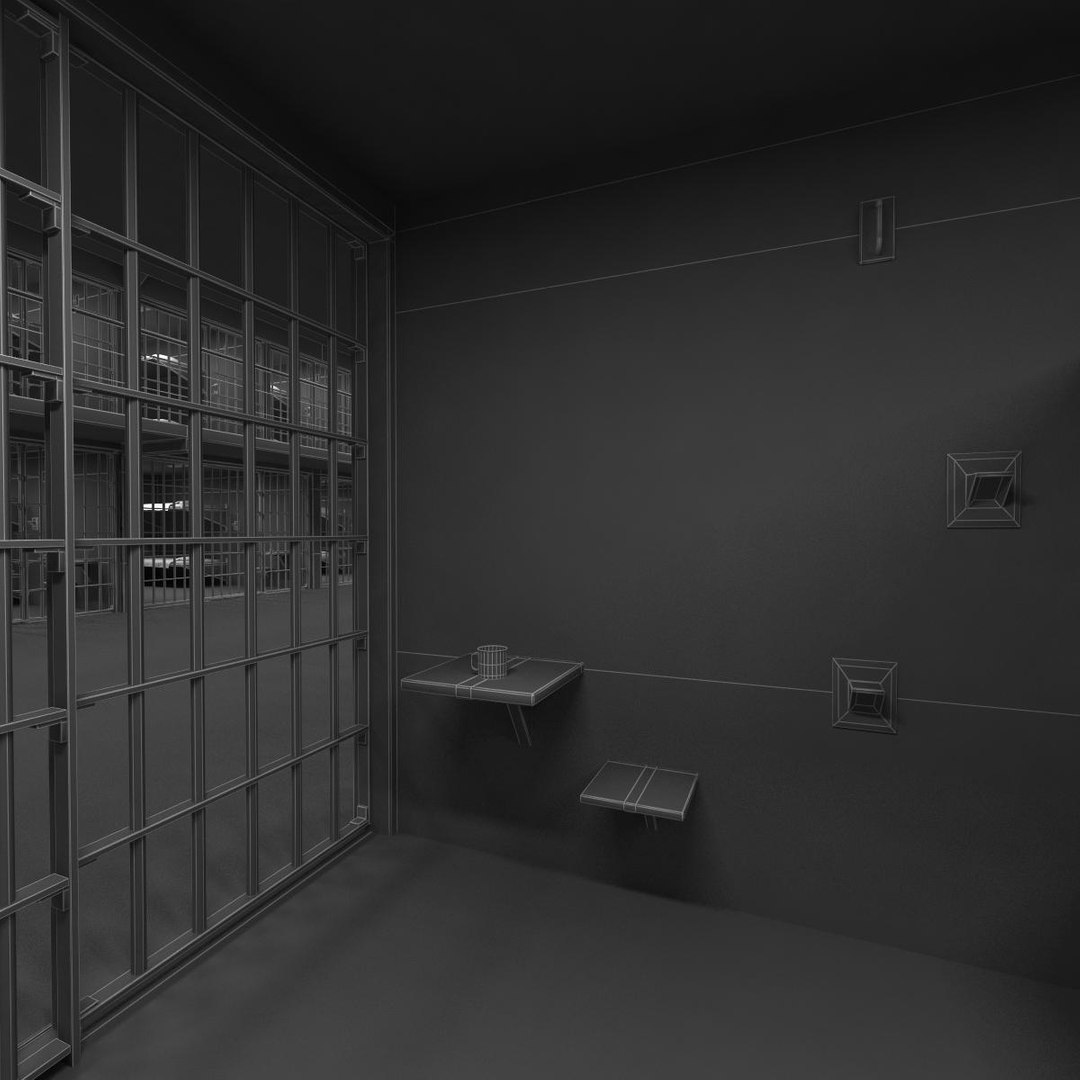 3d Prison Cell Model