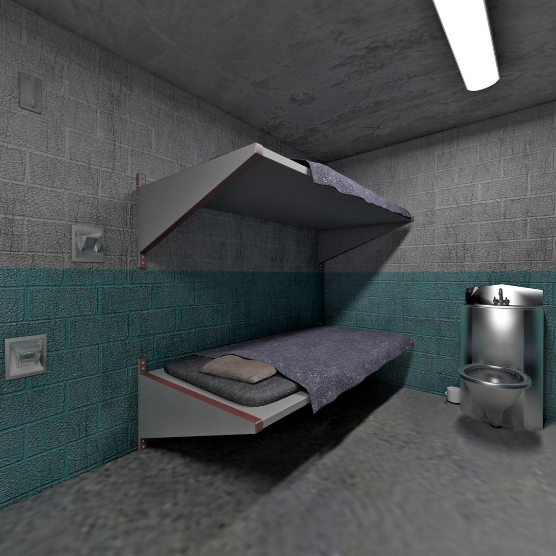 3d Prison Cell Model