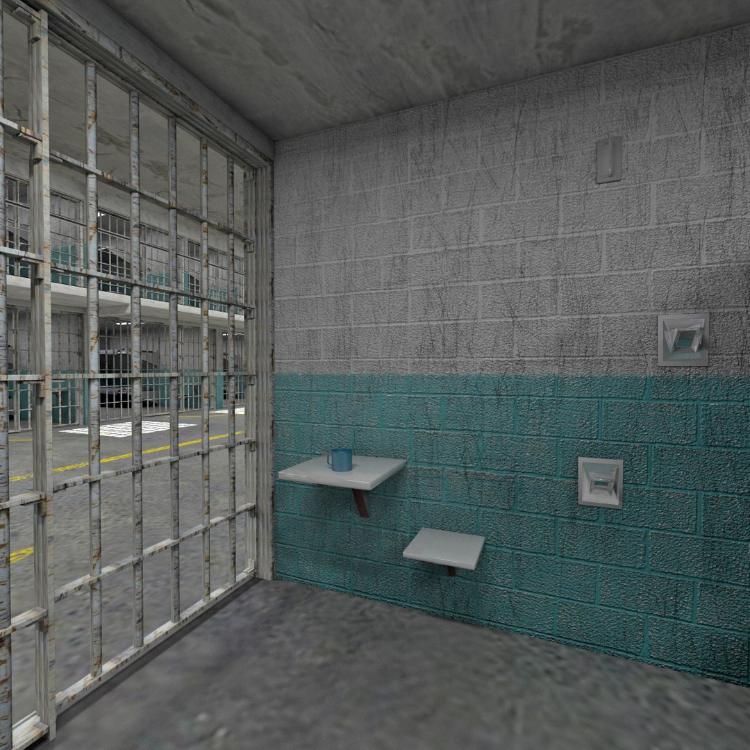 3d Prison Cell Model