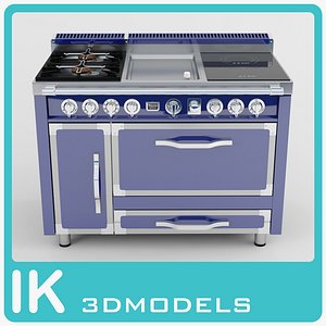 48W_Tuscany Range - Burners-Griddle-Induction