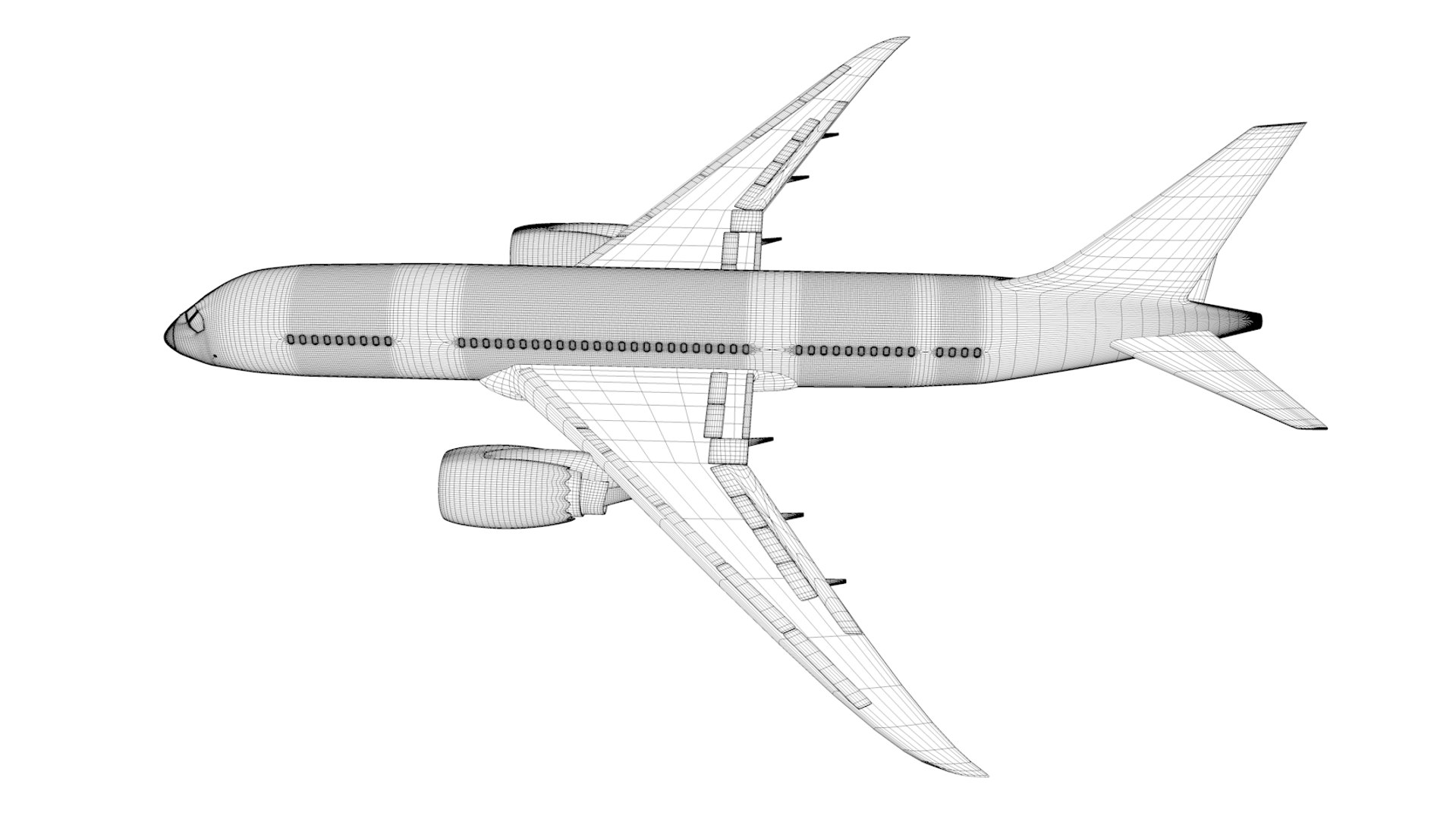 Boeing 787 Dreamliner Emirates 3D - TurboSquid 1419696